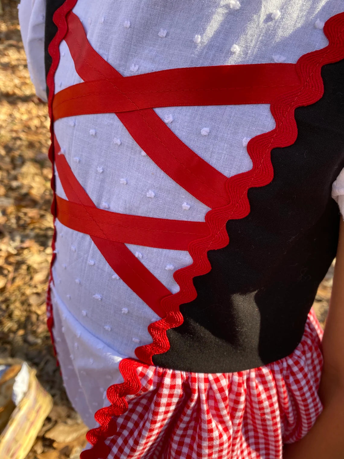 Girl's Red Riding Hood Dress image 2
