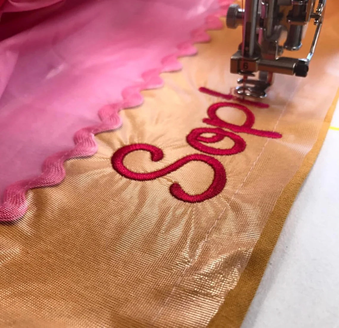 Name/Age Embroidery Add On image 1