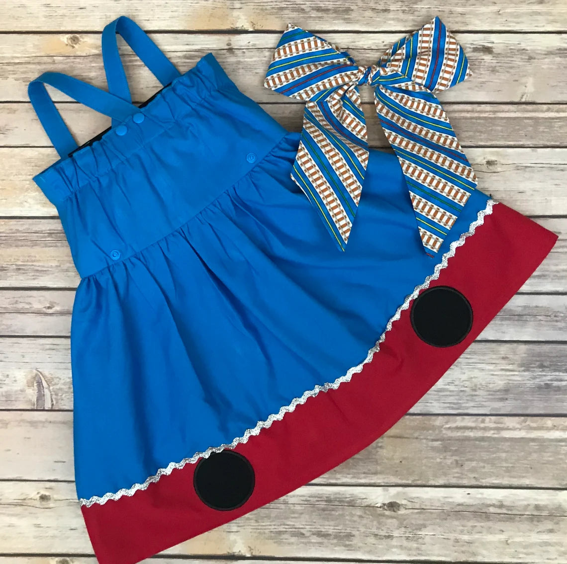 Girl's Train Inspired Dress image 7