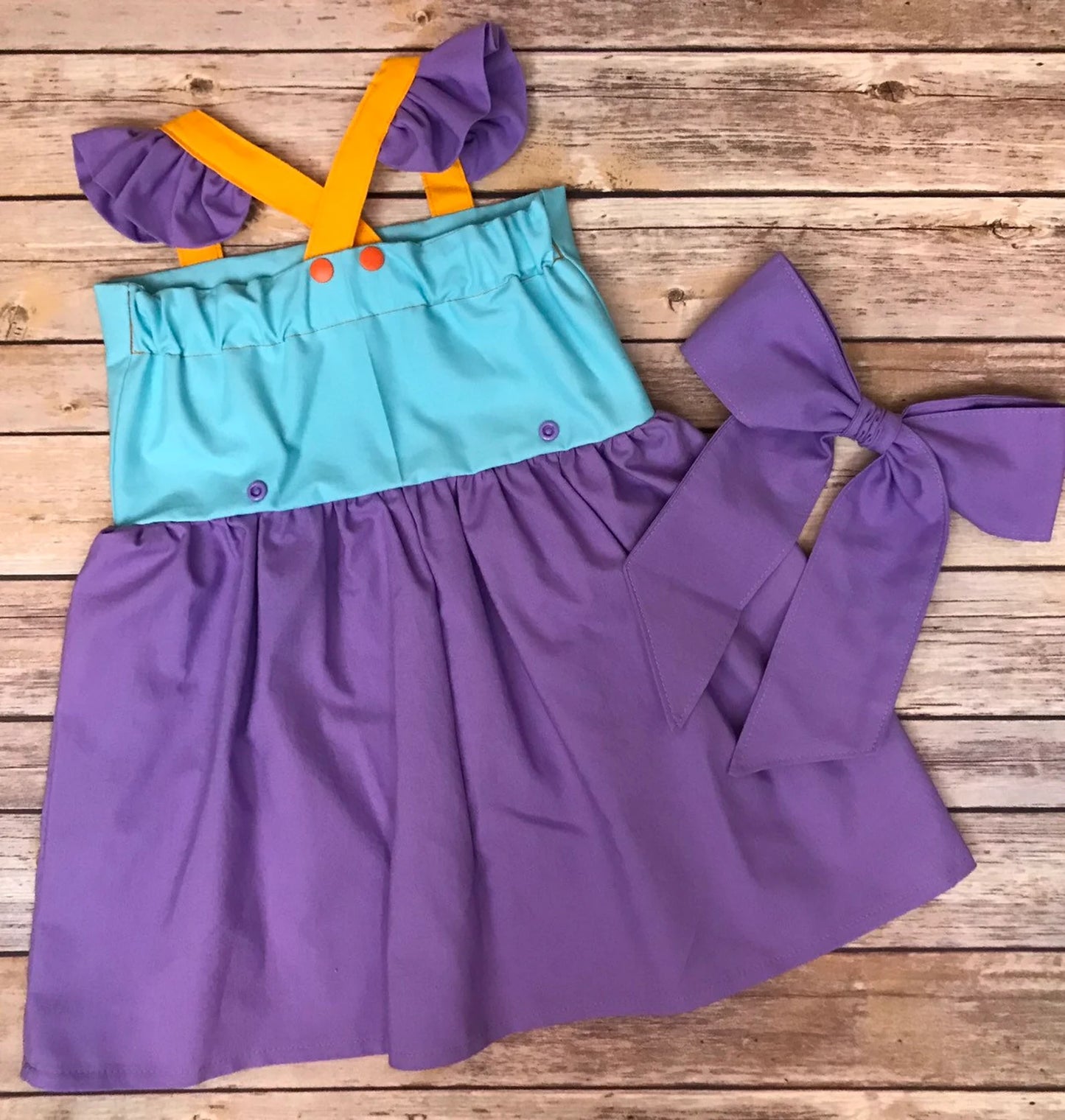 Purple Mountain Girl's Rescue Dog Dress image 5