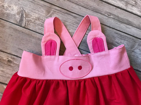 Peppa Pig Inspired Dress image 1