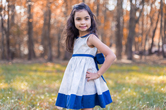 Girl's Christmas Snowflake Dress image 0