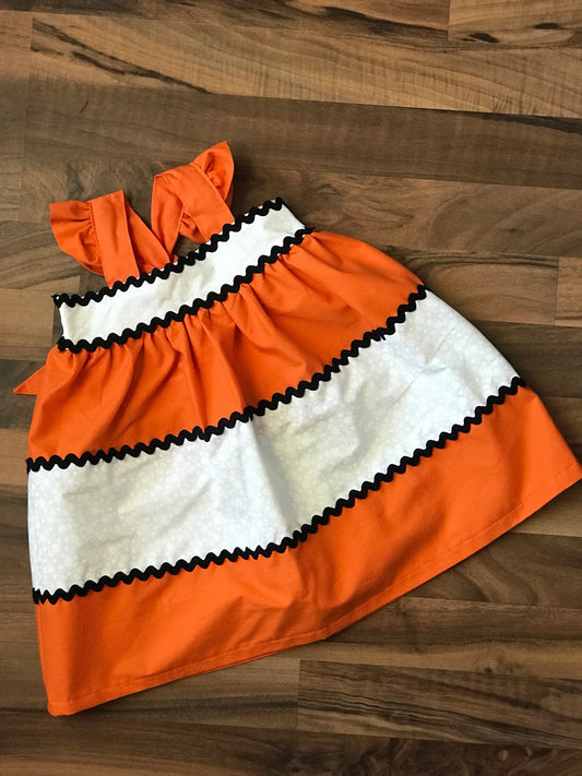 Girl's Clown Fish Dress image 0
