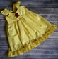 Girl's Yellow Princess Ballgown Dress image 1