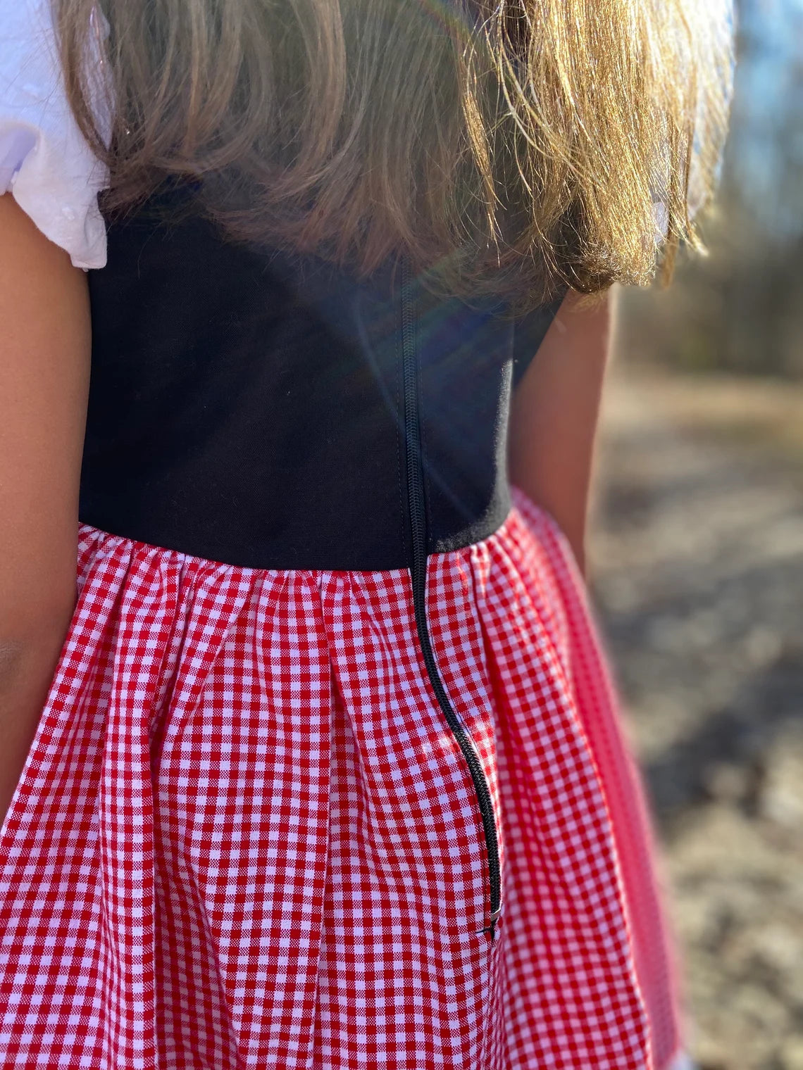 Girl's Red Riding Hood Dress image 3