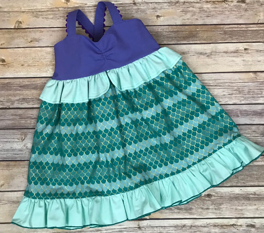 Girl's Mermaid Dress image 0
