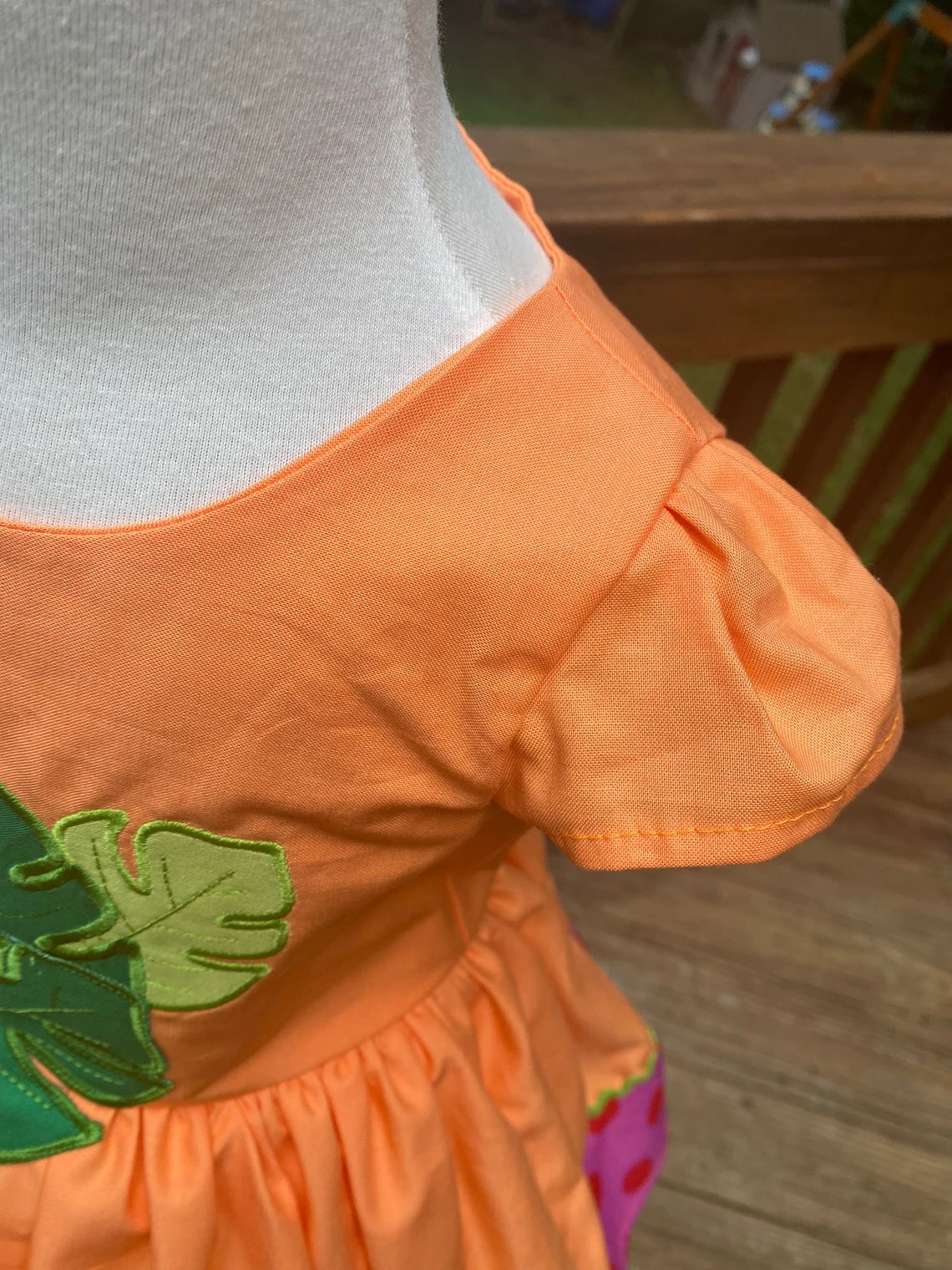 Girl's Chicka Chicka Boom Inspired Dress- Children's Handmade Custom Dresses image 2