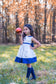 Girl's Christmas Snowflake Dress image 4
