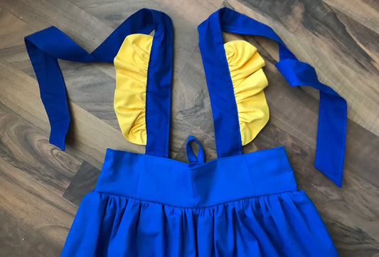 Girl's Blue Tang Fish Dress image 1