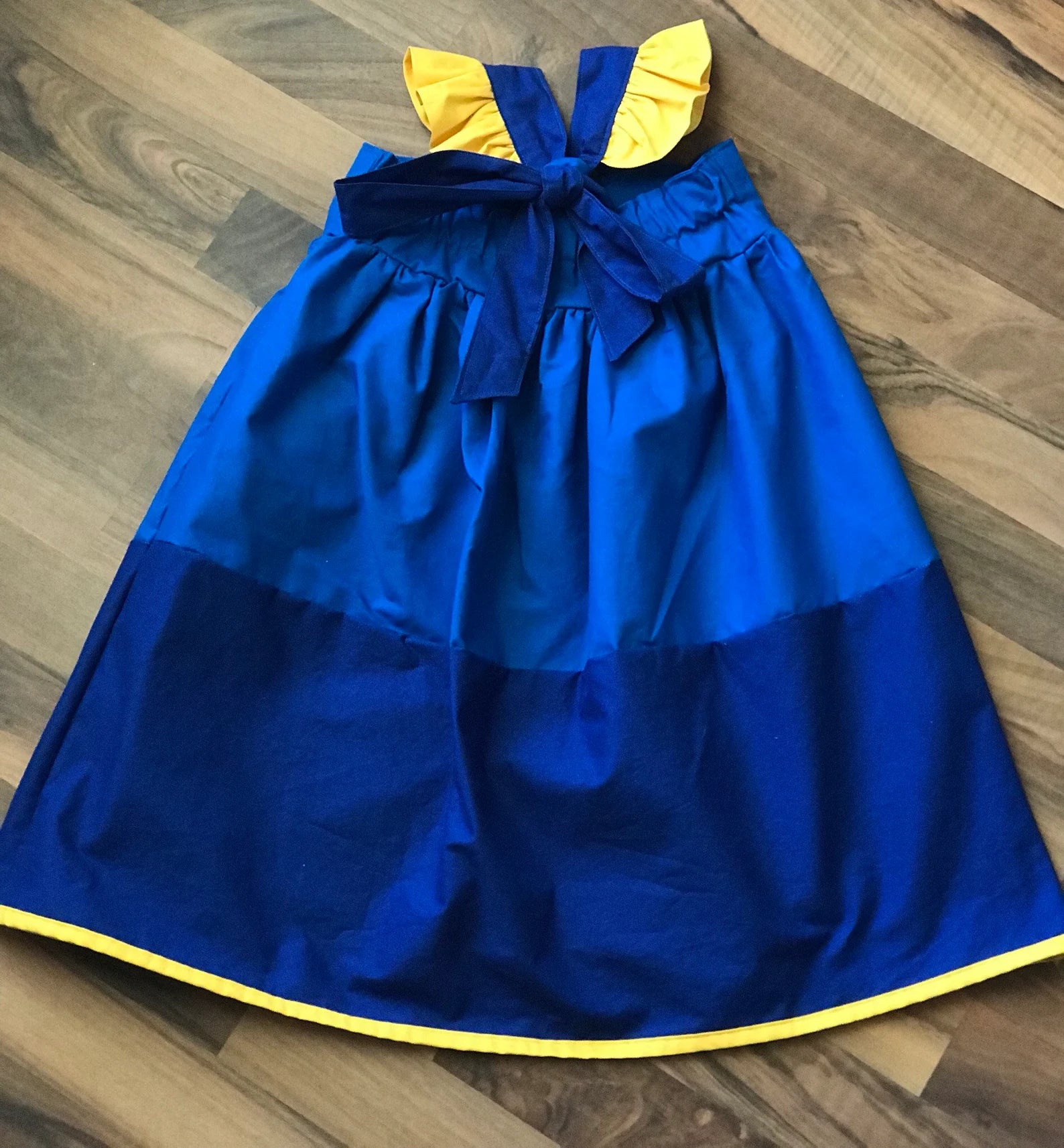Girl's Blue Tang Fish Dress image 3