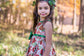 Girl's Christmas Poinsettia Dress image 4