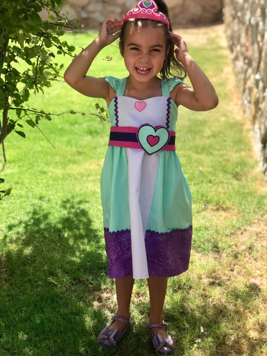 Nella the Princess Knight Inspired Dress image 0