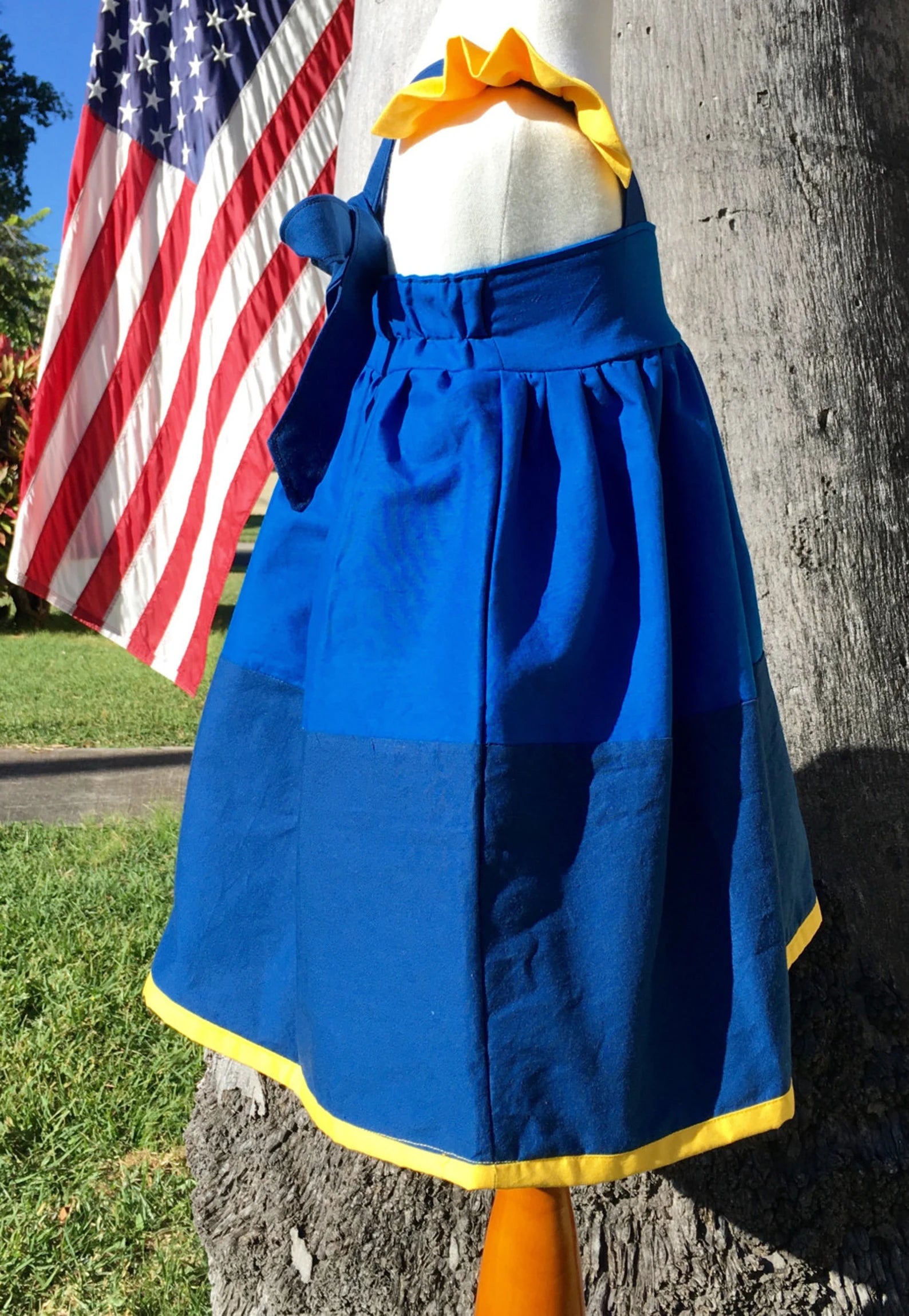 Girl's Blue Tang Fish Dress image 6