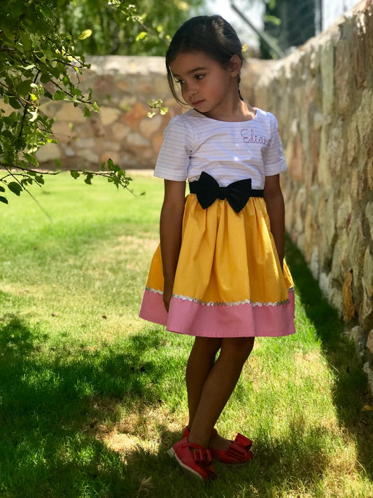 Girl's Adjustable Bow Belt image 1