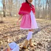 Girl's Red Riding Hood Dress - Image 7