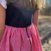 Girl's Red Riding Hood Dress - Image 4