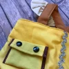 Girl's Yellow Rescue Dog Dress - Image 6