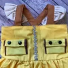 Girl's Yellow Rescue Dog Dress - Image 2
